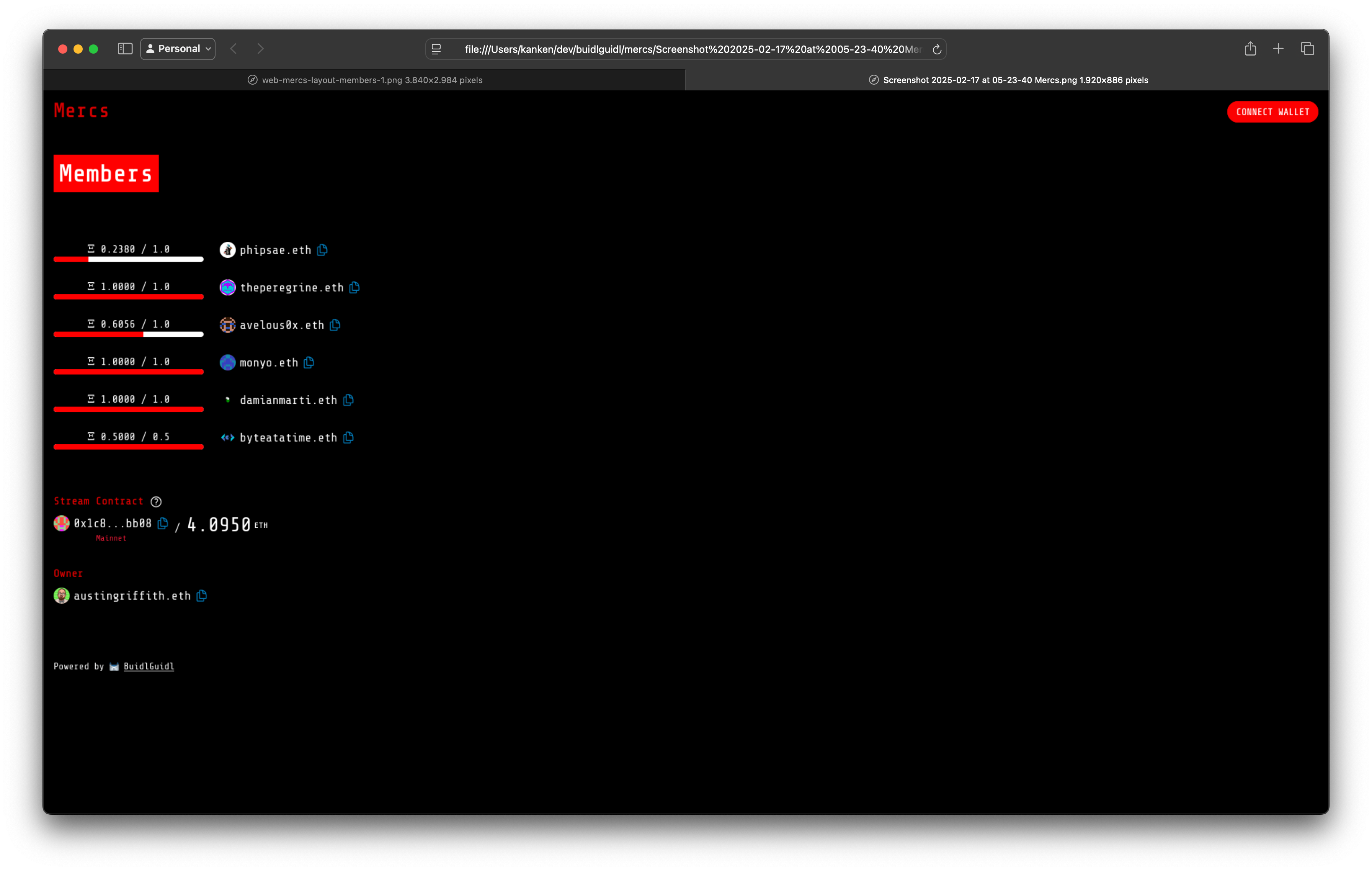 BuidlGuidl current UI